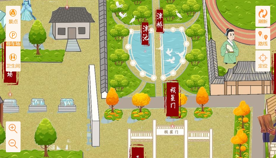 康马手绘地图景区语音讲解导览系统：智慧景区建设的基石